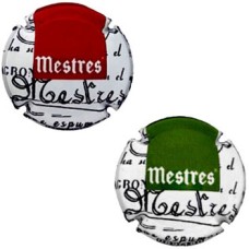 Mestres X198620 - X198621 (2 Placas) (Numerada 180 Ex)