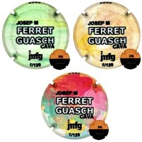 Josep M Ferret Guasch X219120 a X219125 (3 Placas)