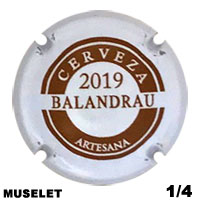 BESBAL59729 - Muselet Balandrau (2019)